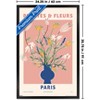 Trends International Reinders: Flowers - Plantes Fleurs Paris Framed Wall Poster Prints - 3 of 4