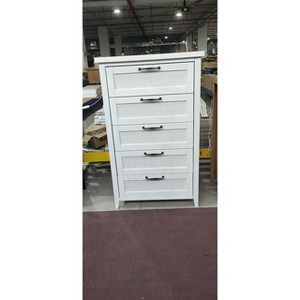 5-Drawer Cabinet, Black Oak Finish - 1 of 1