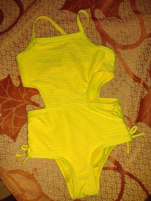 Target yellow one on sale piece bathing suit