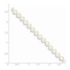 Black Bow Jewelry 5-6mm, White FW Cultured Pearl & 14k Yellow Gold Clasp Necklace - 3 of 4