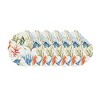 C&F Home Marino Round Quilted Reversible Colorful Coastal Placemat Set of 6 - 2 of 4