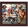 PosterPalooza | Linear Brown Picture Frame - UV Acrylic, Backing Board, Hanging Hardware Included - 2 of 4