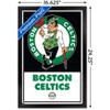 Trends International NBA Boston Celtics - Logo 21 Framed Wall Poster Prints - 3 of 4
