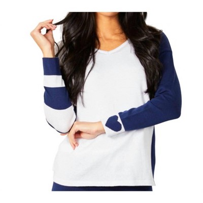 Women's Heart V-Neck Hoodie - Angel Apparel