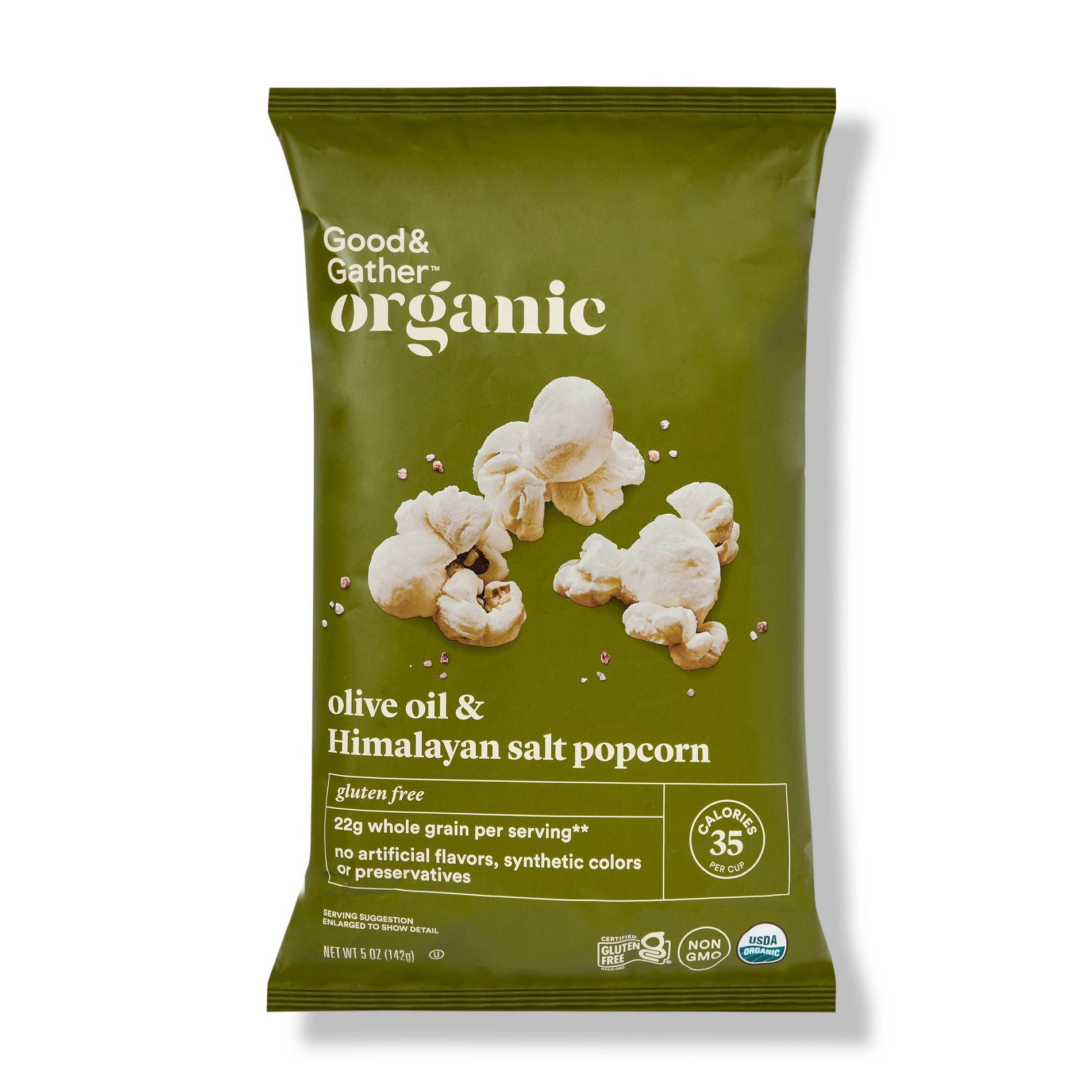 Organic Olive Oil & Himalayan Salt Popcorn - 5oz - Good & Gather™