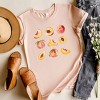 Simply Sage Market Peach Chart Short Sleeve Tee - 3 of 4
