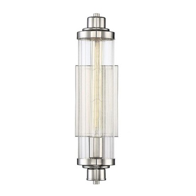 Savoy House Pike 1 - Light Wall Light in  Polished Nickel