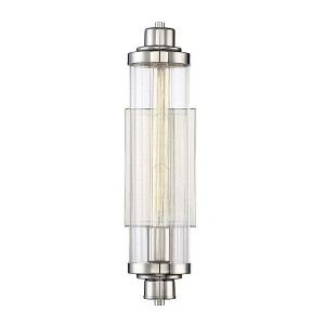 Savoy House Pike 1 - Light Wall Light in  Polished Nickel - 1 of 4