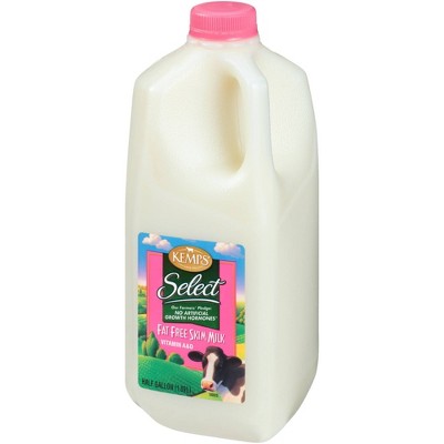 Kemps Skim Milk - 0.5gal