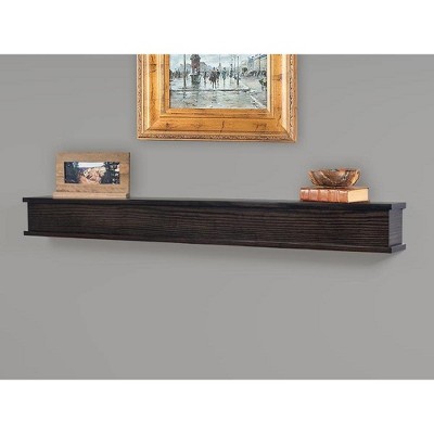 Mantels Direct Bisbee Parent - Floating Fireplace Oak Hardwood Mantel Shelf Wooden Shelf Perfect For Electric Fireplaces - Made in the USA