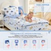 Bestier Kids Twin Zipper Bedding Set – All-Season Lightweight Sorona Zipper Comforter with Fitted Sheet and 2 Pillowcases - 3 of 4