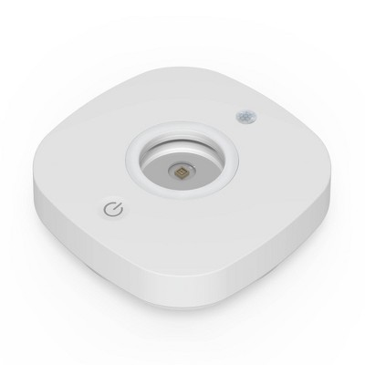 UV Toilet Sanitizer with LED Night Light White - evekare