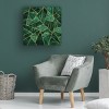 Elisabeth Fredriksson  'Deep Emerald' Canvas Art - 4 of 4