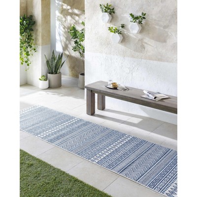 Hauteloom Madras Green All Over Performance Rug