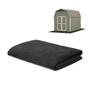 Unique Bargains Waterproof Felt Outdoor Storage Shed Flooring Mat Gray 1 Pc - 1 of 4