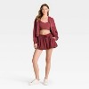 Women's French Terry Bubble Skort - JoyLab™ - 3 of 4