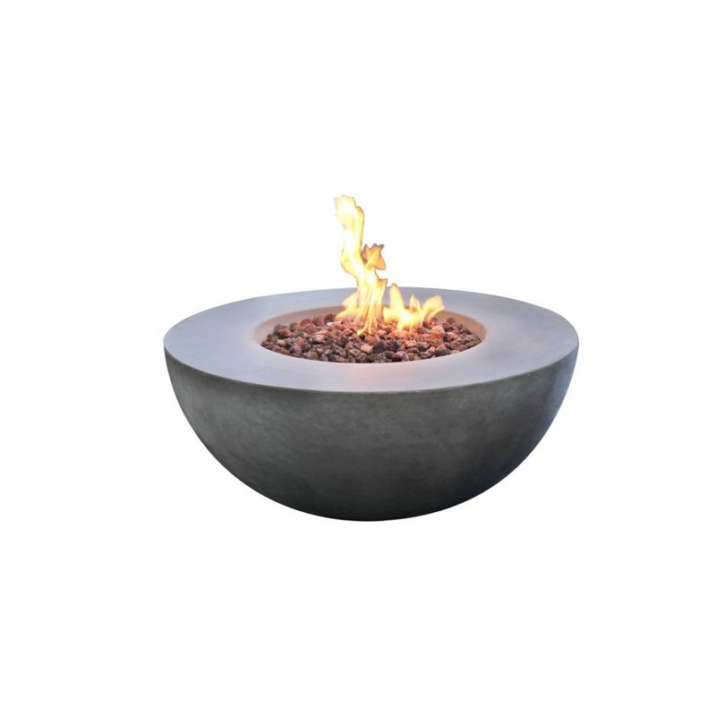 Roca 34&#34; Outdoor Fire Pit Propane Table Backyard Patio Heater - Elementi, 1 of 7