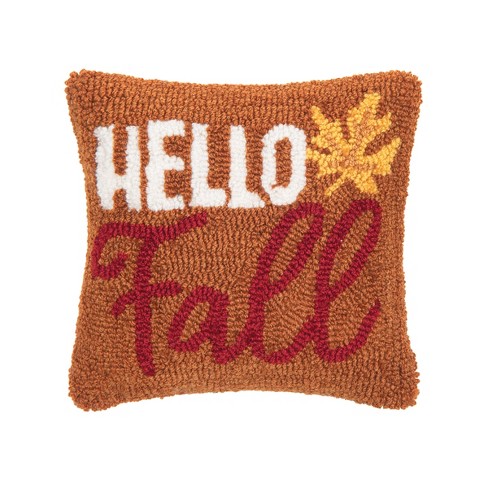 Hello Fall 10x10 Canvas