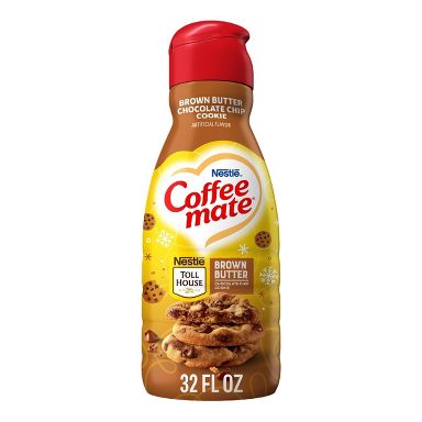 Coffee mate Tollhouse Brown Butter Chocolate Chip Cookie Coffee Creamer - 32 fl oz