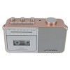 Studebaker SB2130RG Portable Cassette Player/Recorder with AM/FM Radio - Rose Gold - 3 of 4