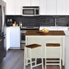Double Glass Door Storage Cabinet with Adjustable Shelves and Feet Cold-Rolled Steel Sideboard Furniture for Living Room Kitchen - 4 of 4