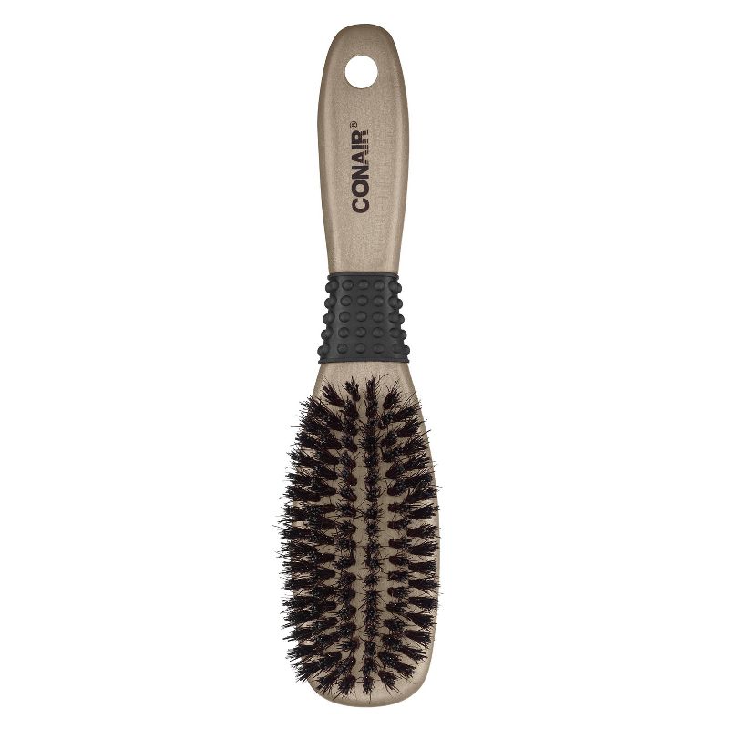 Conair Ceramic Wood Boar Bristle All-Purpose Hair Brush - All Hair, 4 of 5