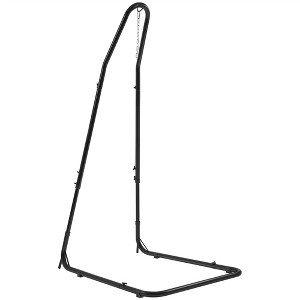 Yaheetech Adjustable Hammock Chair Stand, Black - 1 of 4