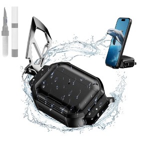 HTUTWOO for AirPods Pro 3 Case, Anti-Scratch Waterproof Hard Shell Cover with Carabiner and Cleaning Kit for AirPods Pro 3rd Gen - 1 of 4