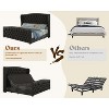 AMERLIFE Adjustable Bed, 51" Velvet Tufted Headboard, Dual Motor, No Box Spring - 3 of 4