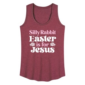Women's - Instant Message - Easter Is For Graphic Racerback Tank - 1 of 4