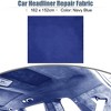 Unique Bargains Car Interior Foam Backed Broken Faded Repair Headliner Suede 1 Pc - 2 of 4