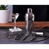 Sol Living Stainless Steel Cocktail Shaker Gift Set - 2 of 4