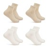 Women's Fruit of the Loom Cotton Comfort 4pk Ankle Socks - 4-10 - 4 of 4