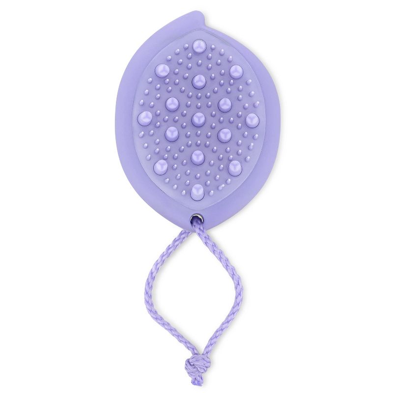 Wet Brush Go Green Oil Infused Scalp Massager and Exfoliator Hair Brush - Purple, 1 of 7