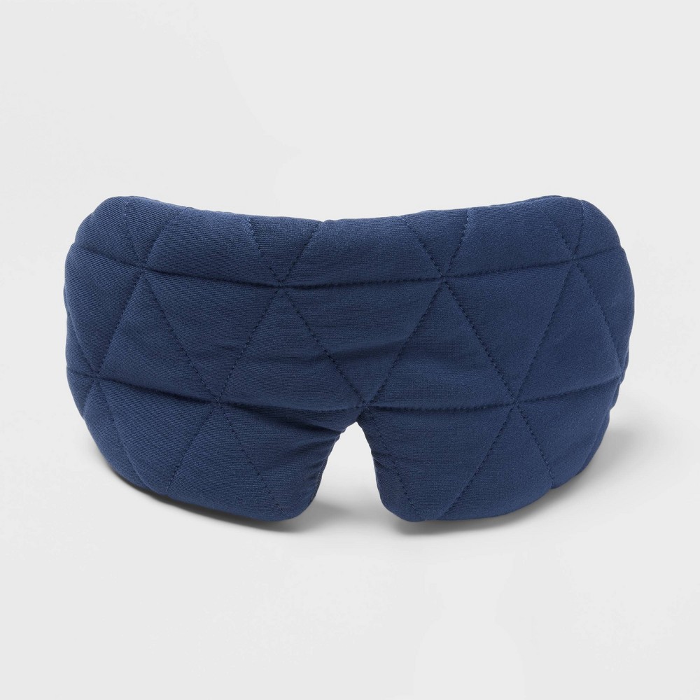 Quilted Jersey Eye Mask - Auden™ Navy Blue