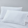 White Sateen King Pillow Case Set of 2 - Levtex Home - 2 of 3