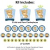 Big Dot of Happiness Baby Boy Teddy Bear - Baby Shower Decor and Confetti - Terrific Table Centerpiece Kit - Set of 30 - 3 of 4