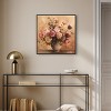 Art Remedy Burgundy Flower Afternoon Floral Glam Art Framed - 2 of 4
