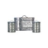 Amici Home Rustic Kitchen Collection Galvanized Metal Storage Canister, Food Safe, 76-ounces - 2 of 4
