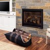 attop 2 Tiers Indoor Firewood Rack with 4 Hooks - Portable Outdoor Firewood Rack - 3 of 4