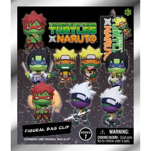 Monogram International Bag Clip EC 7 TMNT x Naruto Figure - 1 of 3