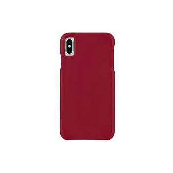 Case-Mate Barely There Leather Case for iPhone XS Max - Cardinal