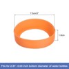 Unique Bargains Water Bottles Mug Tumbler Silicone Non-Slip Bottom Cover 3 Inch - 2 of 4