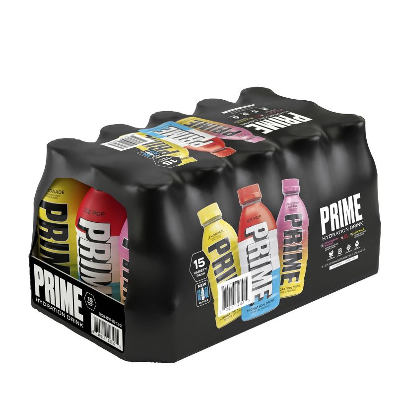 Prime Hydration Variety Pack Sports Drink - 15pk/12 fl oz Bottles, 2 of 3