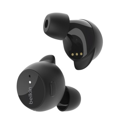Belkin Soundform Black Cancelling Noise Target Wireless True : Earbuds, Immerse Earbuds Auc003btbk