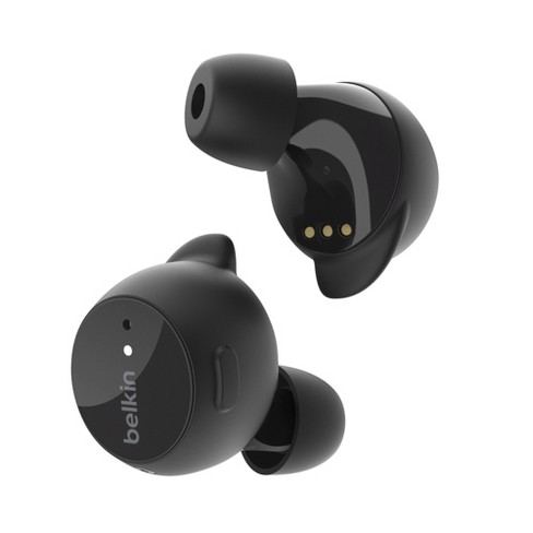 Belkin SOUNDFORM Immerse Noise Cancelling Earbuds, True Wireless Earbuds  Black AUC003btBK