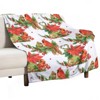 DSANE Christmas Bird Christmas Throw Blanket Soft Fleece Christmas Blanket Cozy Flannel Throw for Couch Bed - 3 of 4