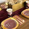 Jollity & Co. - Mauve Gold Guest Napkins - Pack of 16 Paper Napkins - 2 of 2