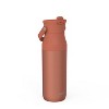 Zak Designs Harmony Encore 32oz Stainless Steel Double Wall Vacuum Bottle with Straw - 4 of 4