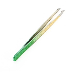 Unique Bargains Durable Ice Flower Eyebrow Tweezer 1 Pc - 1 of 3